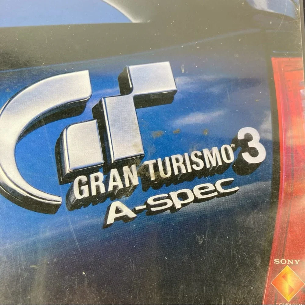PS2 Gran Turismo 3 A-Spec – Sony Playstation 2 Greatest Hits With Manual